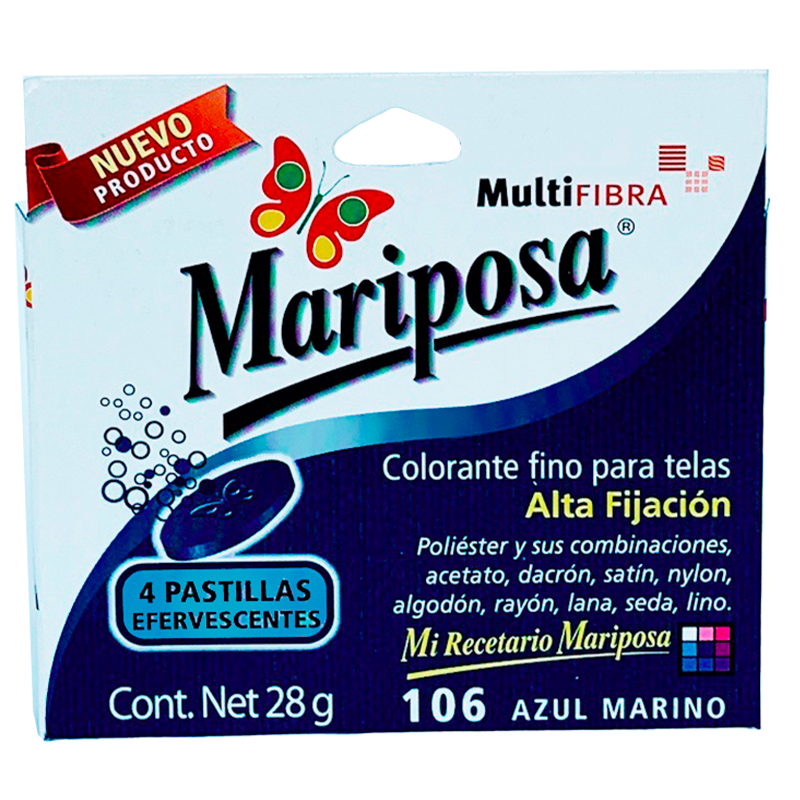 Mariposa Multifibra 106 Azul Marino - Mariposa