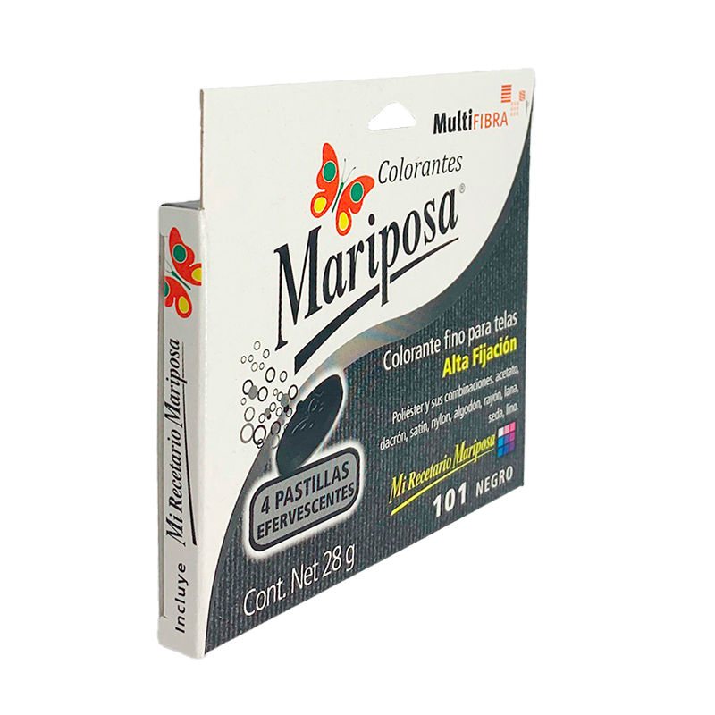 Mariposa 101 Negro -