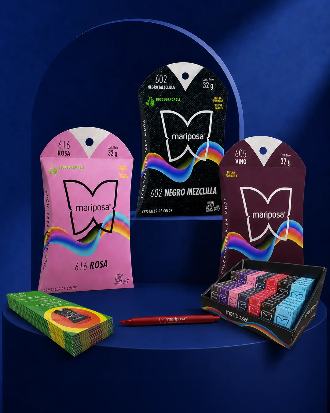 Pack Master de Colorantes Mariposa