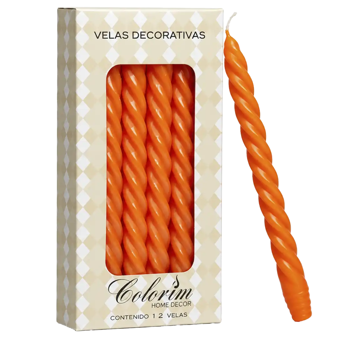 Velas decorativas, cirios y aromatizantes